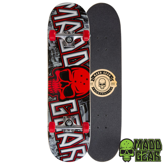 Madd Gear Pro Skateboard - Grittee Red