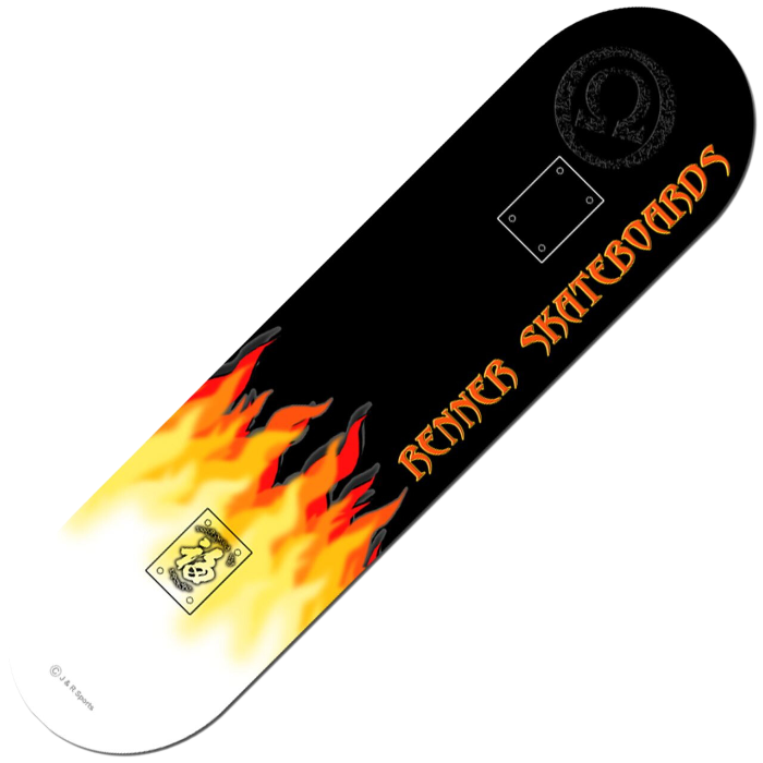 RENNER A inc ABEC 5 & BLACK TRUCKS - A13 Flame
