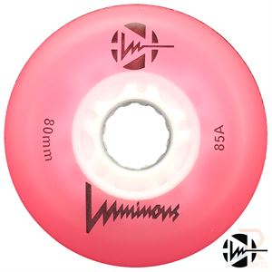 Luminous inline Wheel Pink