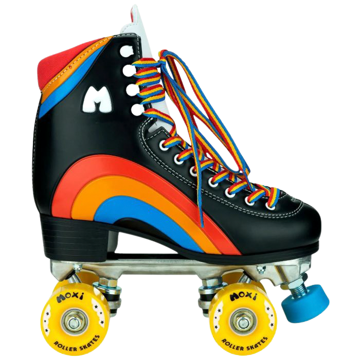 Moxi Rainbow Quad Skates