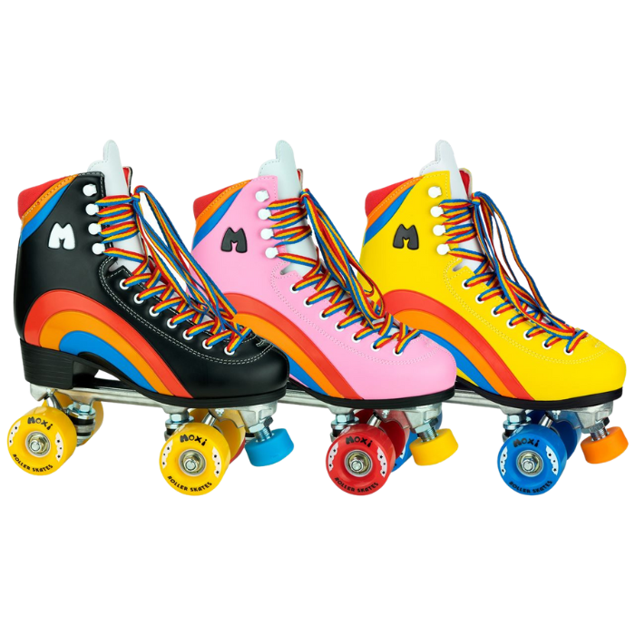 Moxi Rainbow Quad Skates