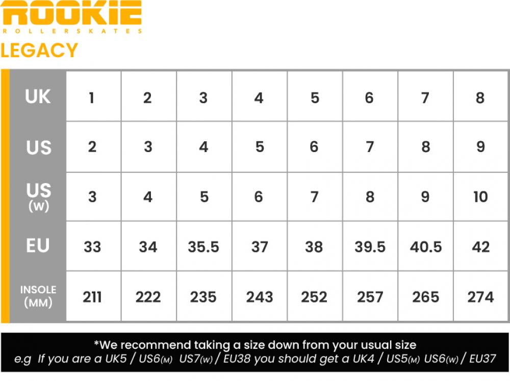 Rookie Roller skates Legacy