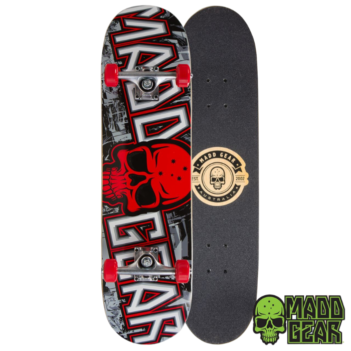 Madd Gear Pro Skateboard - Grittee Red