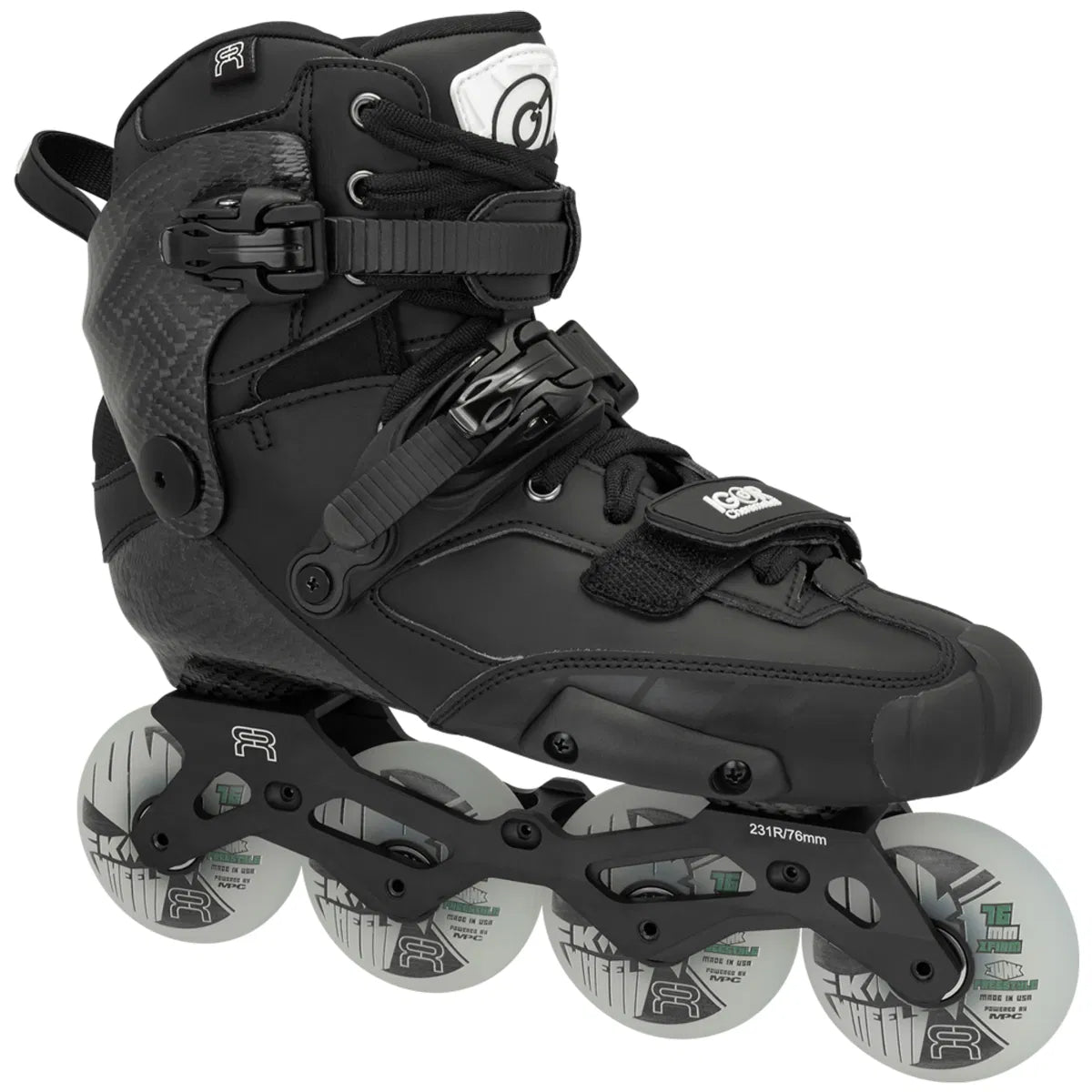 FR PRO IGOR In-Line Skates with JUNK Freestyle MPC Wheels - Black