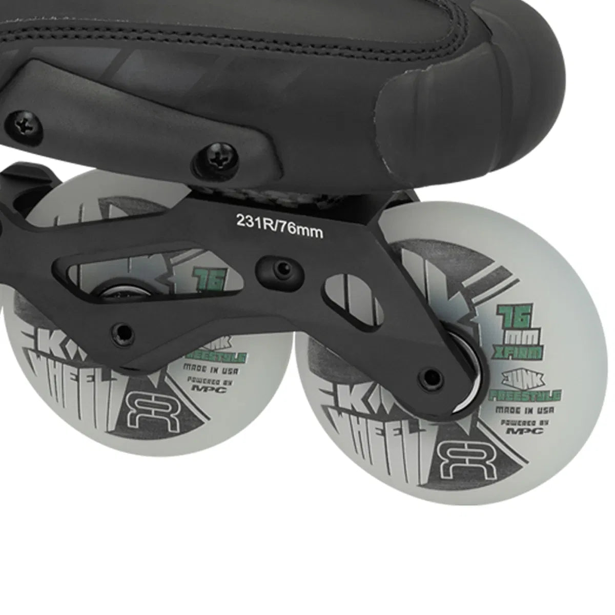 FR PRO IGOR In-Line Skates with JUNK Freestyle MPC Wheels - Black