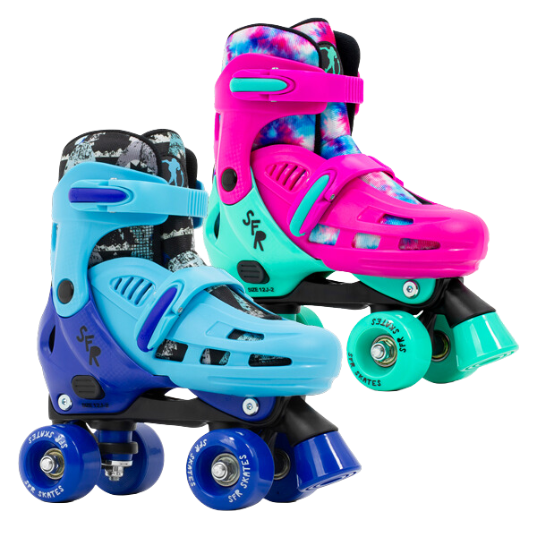 SFR Hurricane kids adjustable rollerskates for boys and girls