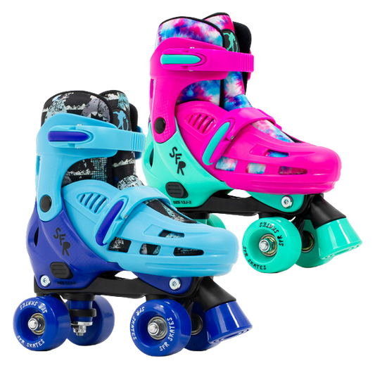 SFR Hurricane kids adjustable rollerskates for boys and girls