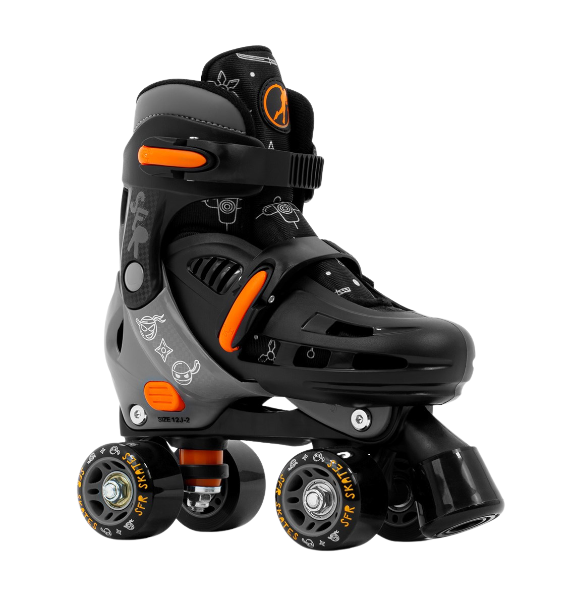 SFR Storm Adjustable Kids Rollerskate