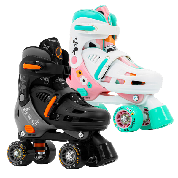 SFR Storm Adjustable Kids Rollerskate