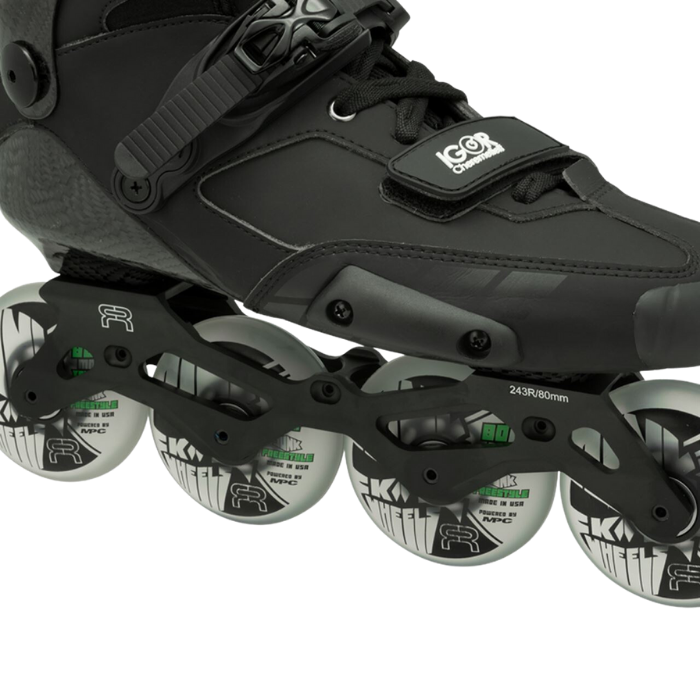 FR PRO IGOR In-Line Skates with MPC Wheels - Black / Black