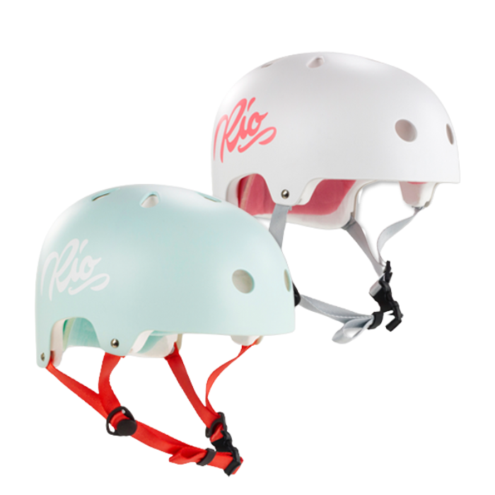 Rio Roller Script Helmet