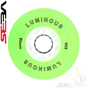 Seba Luminous Green/White LED Wheels